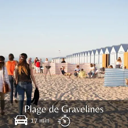 Le Baroque De Machy - Centre - Parking Prive Gratuit * Bourbourg